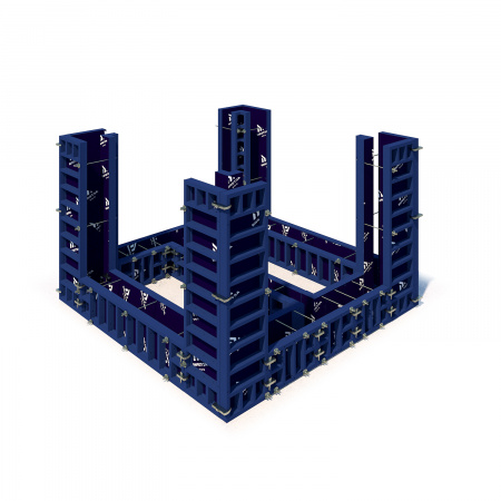 Щит шарнирный 0,3×0,3×3,3 (80К) (стандарт) АМ
